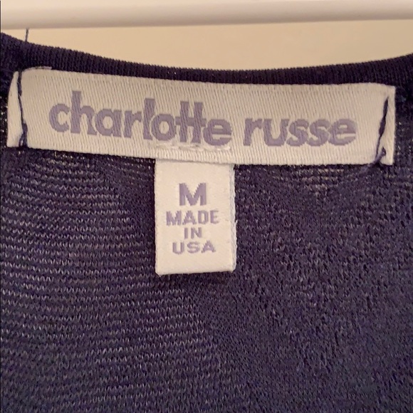 Charlotte Russe navy dress - Picture 2 of 3